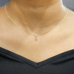 Dangling Diamond Pendant