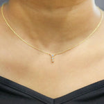 Dangling Diamond Pendant