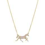 Diamond Stallion Pendant