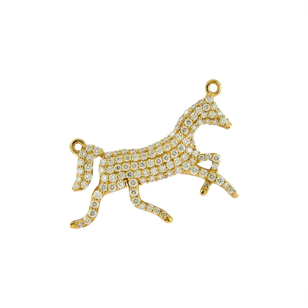 Diamond Stallion Pendant