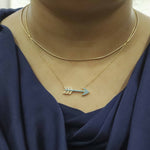 Turquoise Reed Pendant - The Jewelz 