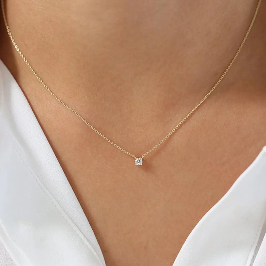 Solo Diamond Necklace