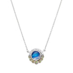 Moonstone Halo Pendant