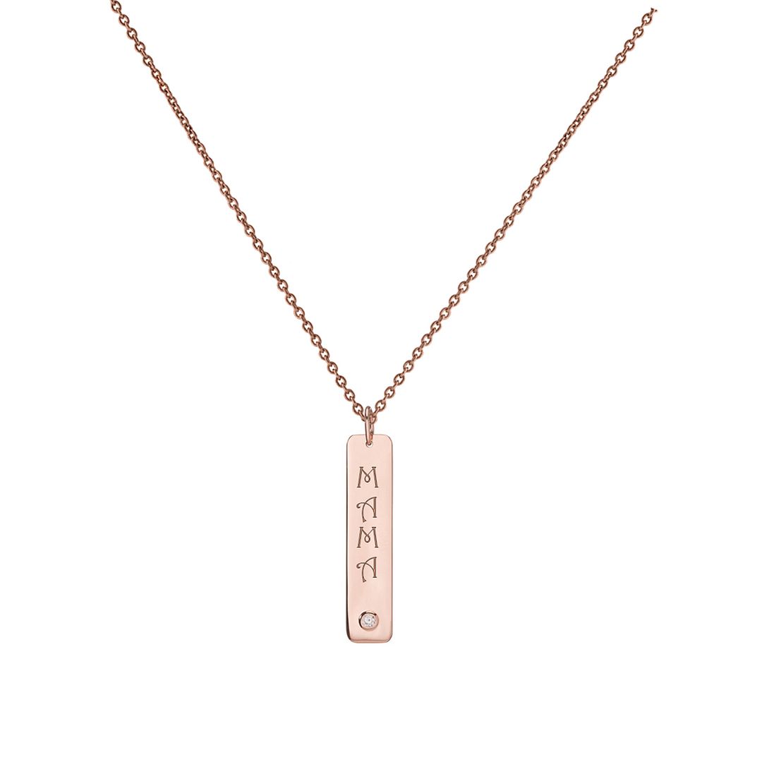 MAMA Bar Necklace