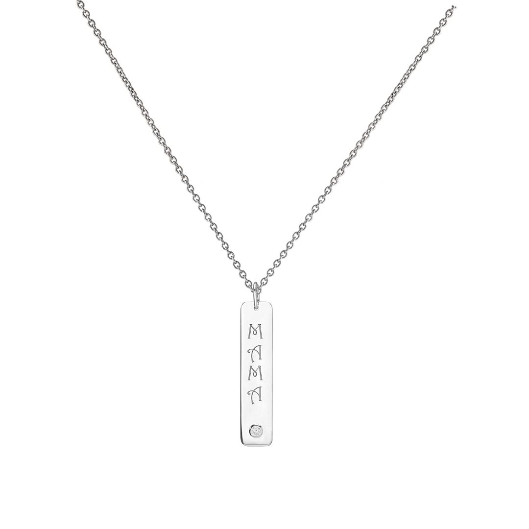 MAMA Bar Necklace