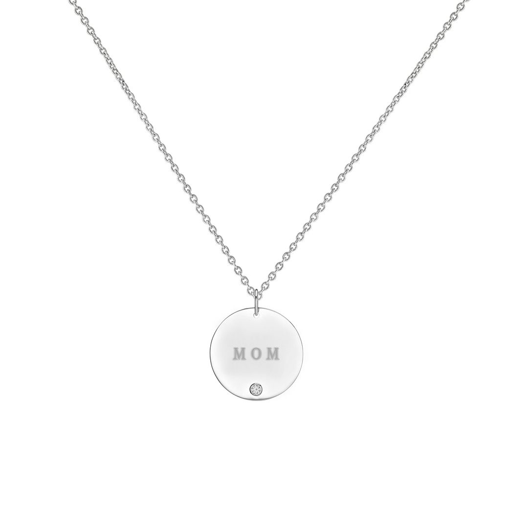 Mom Pendant (Personalized Engraving)