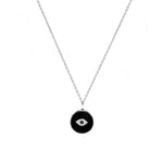Onyx Evil Eye Necklace