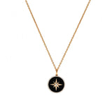 Onyx Starburst Necklace