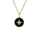 Onyx Starburst Necklace