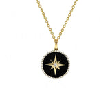 Onyx Starburst Necklace