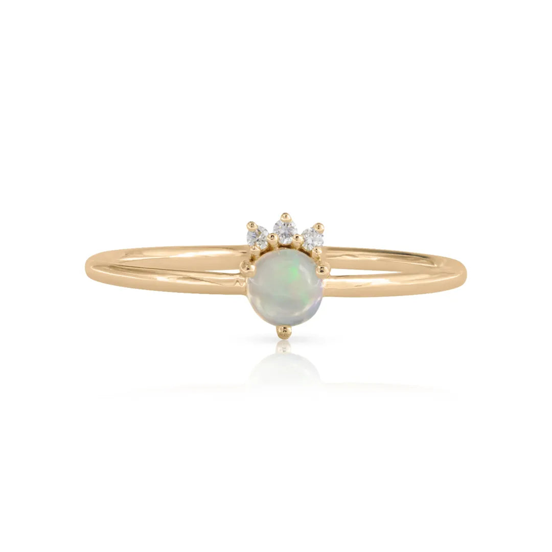 Opal Diamond Band