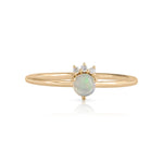 Opal Diamond Band