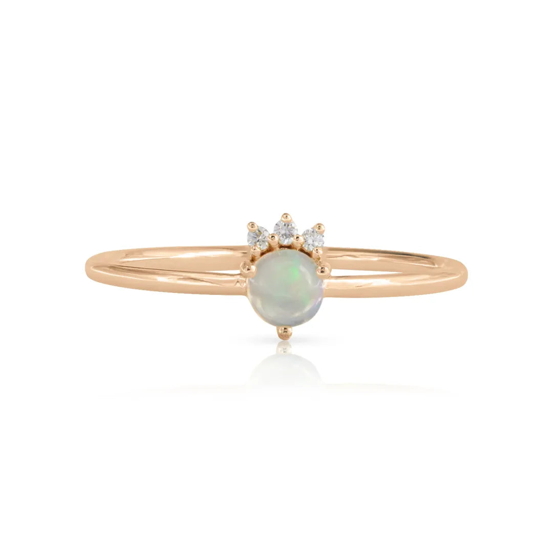 Opal Diamond Band