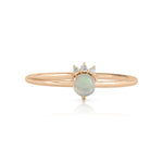 Opal Diamond Band