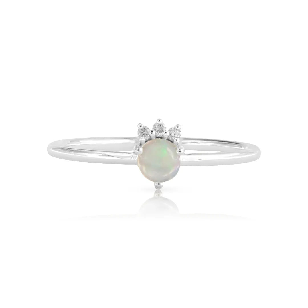 Opal Diamond Band