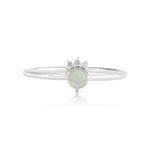 Opal Diamond Band