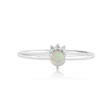 Opal Diamond Band