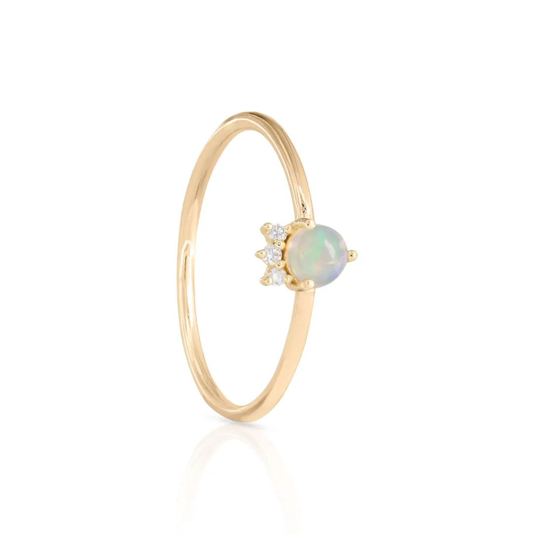 Opal Diamond Band
