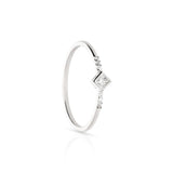 René Princess-Cut Diamond Ring
