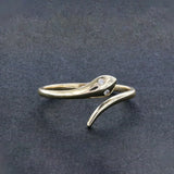 Open Cuff Serpent Ring