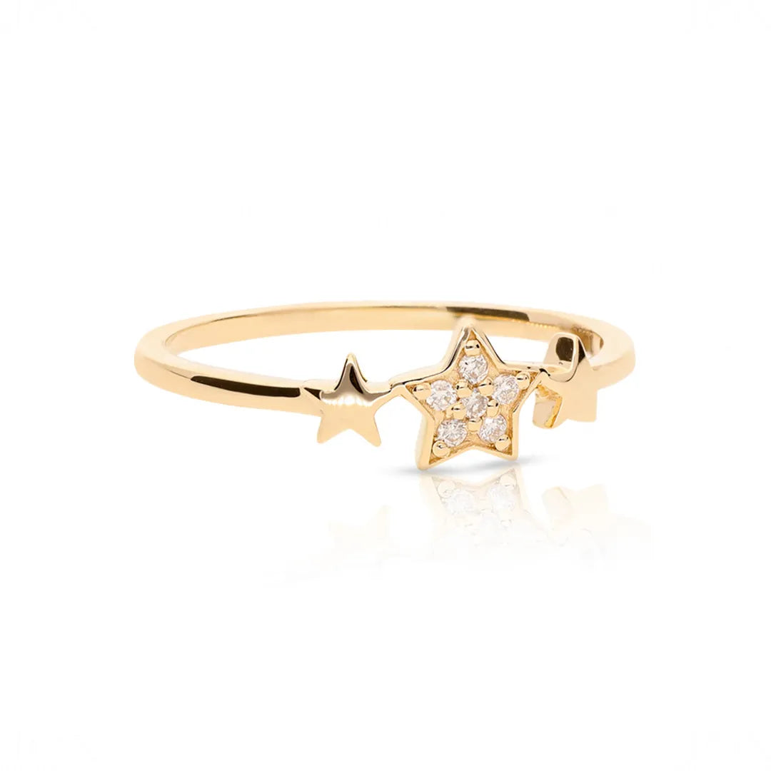 Star Triumvirate Ring