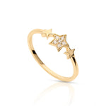 Star Triumvirate Ring