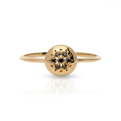 Black Diamond Statement Ring