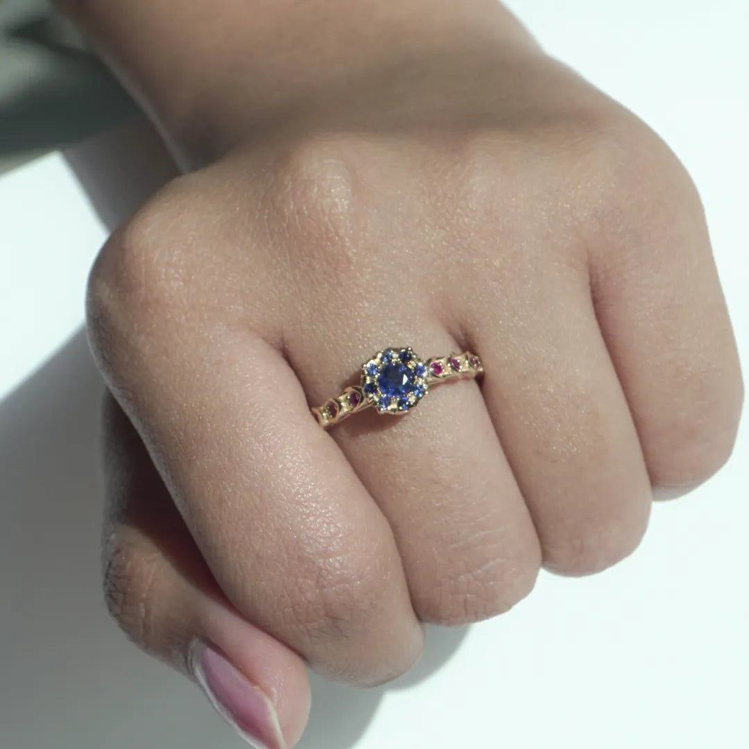 Ruby Sapphire Vintage Ring