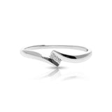 Diamond Trey Bypass Ring
