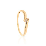 Diamond Trey Bypass Ring