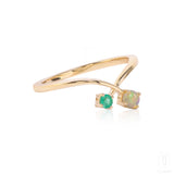 Toi et Moi (Emerald Promise Ring)
