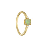 Diamond Opal Ring