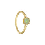 Diamond Opal Ring
