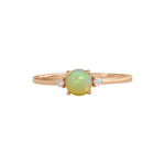 Diamond Opal Ring