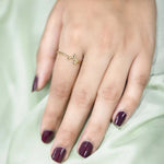 Dainty Leaflet Ring