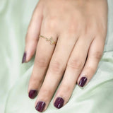 Dainty Leaflet Ring