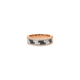 Black n White Diamond Band