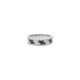 Black n White Diamond Band