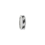 Black n White Diamond Band