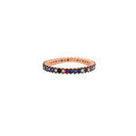 Multi-Sapphire Band