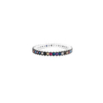 Multi-Sapphire Band