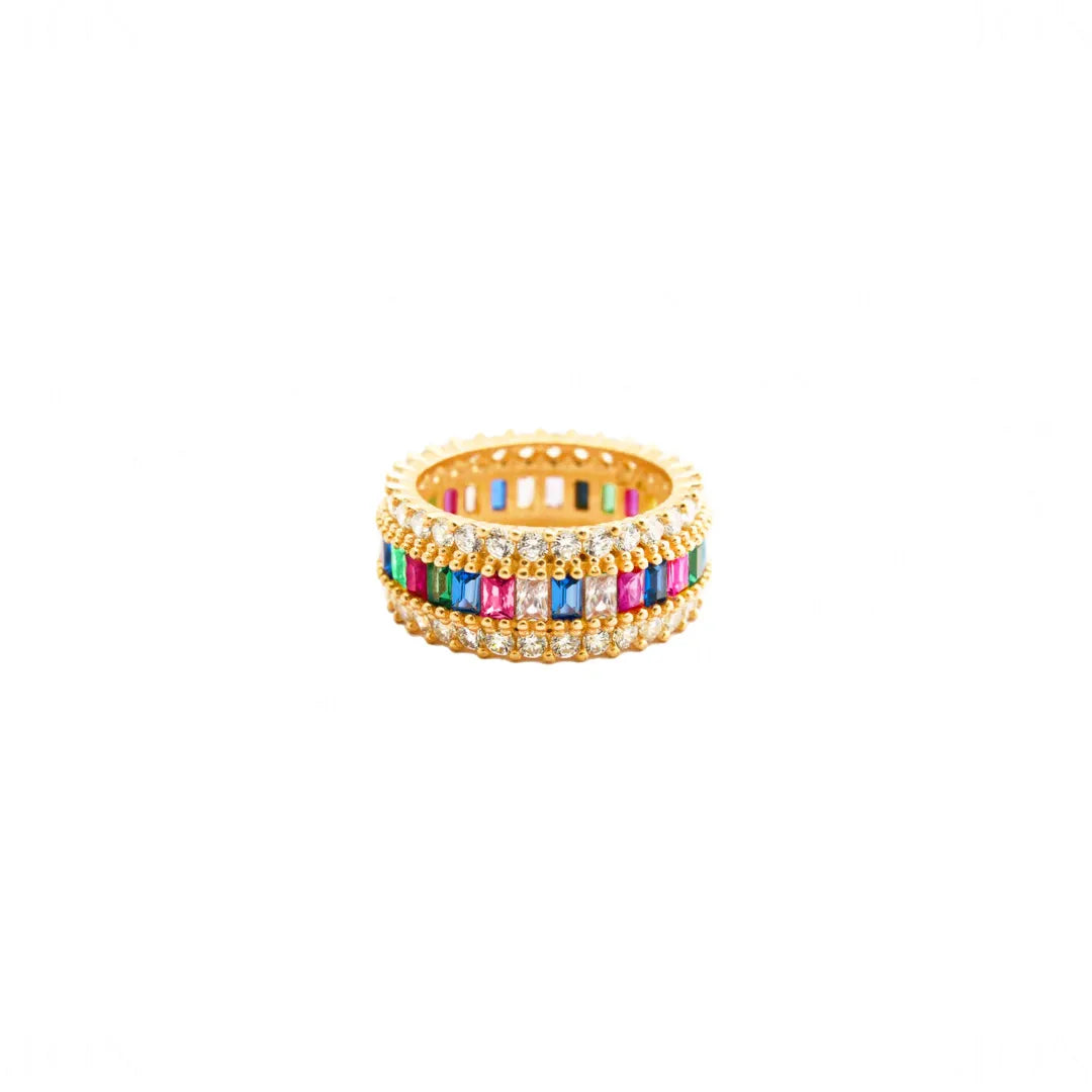 Multi-Sapphire Eternity Band