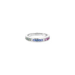 Diamond Multi Sapphire Band