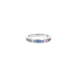 Diamond Multi Sapphire Band