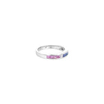 Diamond Multi Sapphire Band