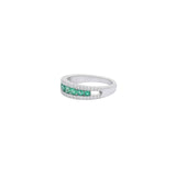 Diamond Emerald Band