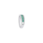 Diamond Emerald Band