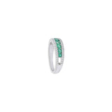 Diamond Emerald Band