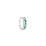 Diamond Emerald Band