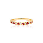 Dichromatic Eternity Band